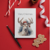 Weihnachtsmann, individuell anpassbar postkarte