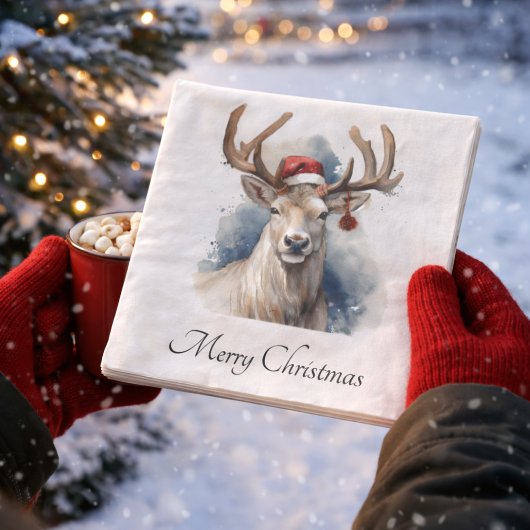 Weihnachtsmann, individuell anpassbar serviette