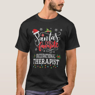 Weihnachtsmann ist ein beliebter Berufstherapeut T-Shirt