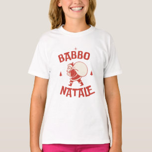 Weihnachtsmann italienischer Santa-Rentier Frohe W T-Shirt