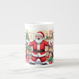 Weihnachtsmann, Jingle Bells with Santa Porzellantasse
