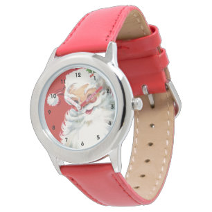 Weihnachtsmann, Jolly und Winking Armbanduhr