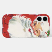 Weihnachtsmann, Jolly und Winking Case-Mate iPhone Hülle (Rückseite (Horizontal))