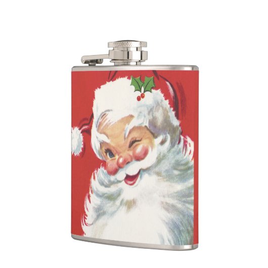 Weihnachtsmann, Jolly und Winking Flachmann (Links)