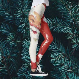 Weihnachtsmann, Jolly und Winking Leggings