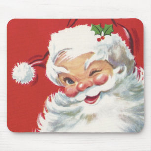 Weihnachtsmann, Jolly und Winking Mousepad