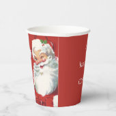 Weihnachtsmann, Jolly und Winking Pappbecher (Rechts)