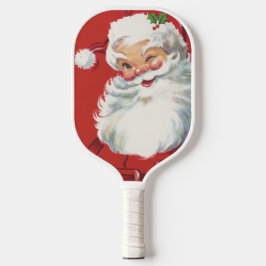 Weihnachtsmann, Jolly und Winking Pickleball Schläger