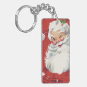 Weihnachtsmann, Jolly und Winking Schlüsselanhänger (Vorderseite links)