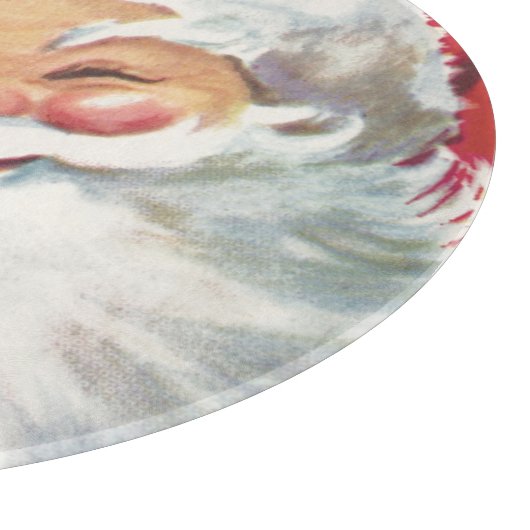 Weihnachtsmann, Jolly und Winking Schneidebrett (Ecke)