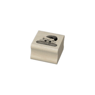Weihnachtsmann kacke Emoji Gummistempel