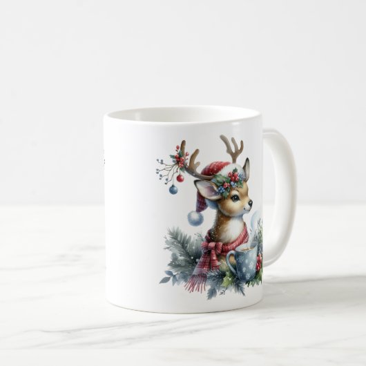 Weihnachtsmann Kaffeetasse (VorderseiteRechts)