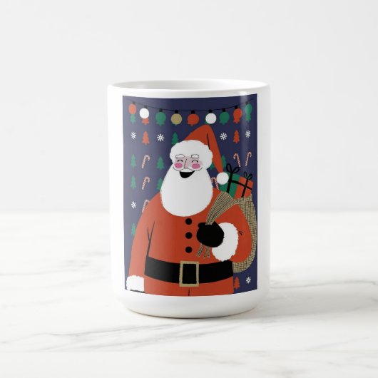 Weihnachtsmann Kaffeetasse (Mittel)