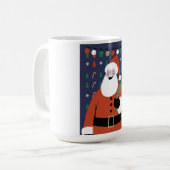 Weihnachtsmann Kaffeetasse (Vorderseite Links)