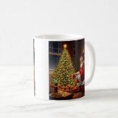 Weihnachtsmann Kaffeetasse (VorderseiteRechts)