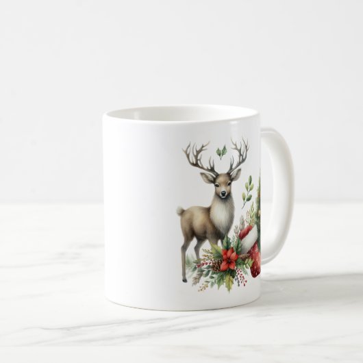 Weihnachtsmann Kaffeetasse (VorderseiteRechts)