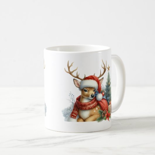 Weihnachtsmann Kaffeetasse (VorderseiteRechts)