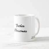 "WEIHNACHTSMANN" KAFFEETASSE (VorderseiteRechts)