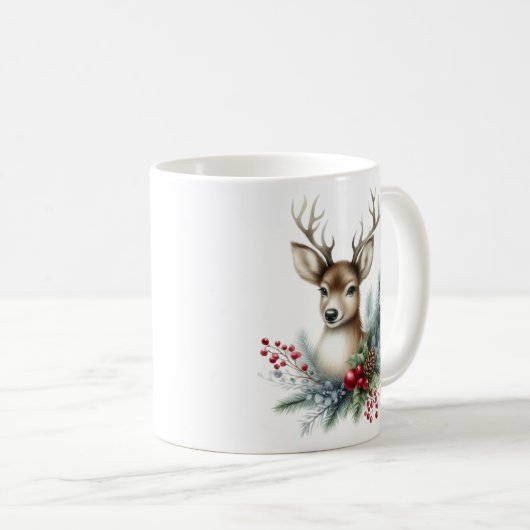 Weihnachtsmann Kaffeetasse (VorderseiteRechts)