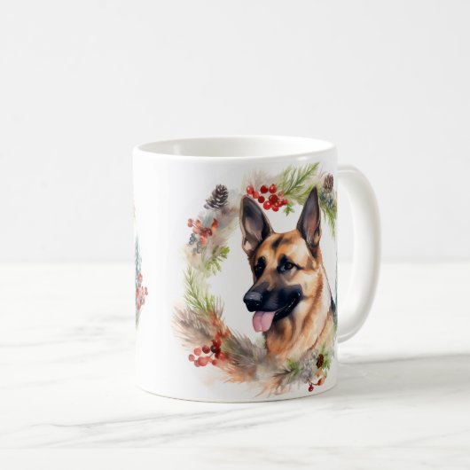 Weihnachtsmann Kaffeetasse (VorderseiteRechts)