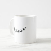 Weihnachtsmann kaffeetasse (Vorderseite Links)