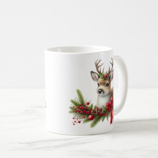 Weihnachtsmann Kaffeetasse (VorderseiteRechts)