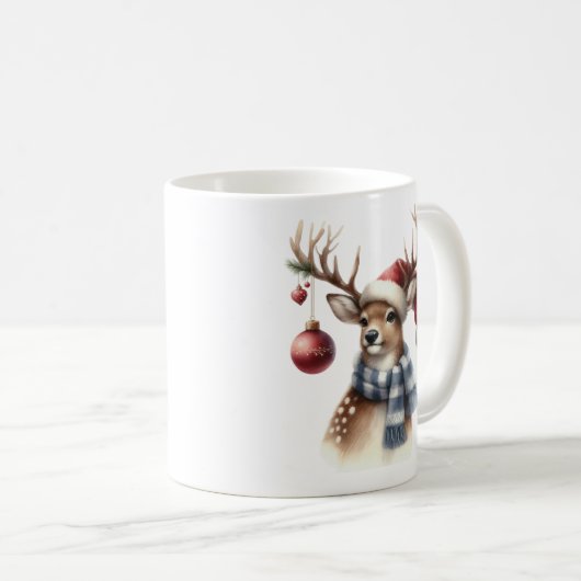 Weihnachtsmann Kaffeetasse (VorderseiteRechts)
