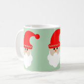 Weihnachtsmann Kaffeetasse (Vorderseite Links)
