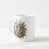 Weihnachtsmann Kaffeetasse (Vorderseite Links)