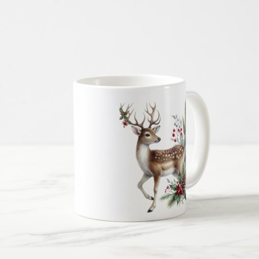 Weihnachtsmann Kaffeetasse (VorderseiteRechts)