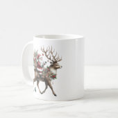Weihnachtsmann Kaffeetasse (Vorderseite Links)