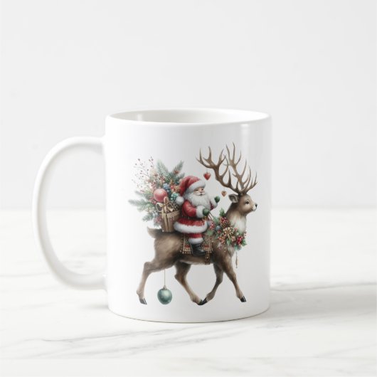 Weihnachtsmann Kaffeetasse (Links)