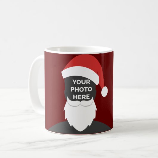Weihnachtsmann Kaffeetasse (Vorderseite Links)