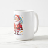 Weihnachtsmann Kaffeetasse (VorderseiteRechts)
