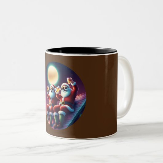Weihnachtsmann - Kaffeetasse (VorderseiteRechts)