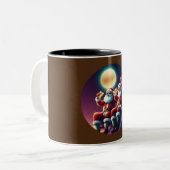 Weihnachtsmann - Kaffeetasse (Vorderseite Links)