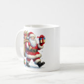 Weihnachtsmann-Kaffeetasse Kaffeetasse (Vorderseite Links)