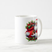 Weihnachtsmann-Kaffeetasse Kaffeetasse (VorderseiteRechts)