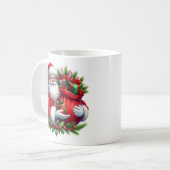 Weihnachtsmann-Kaffeetasse Kaffeetasse (Vorderseite Links)