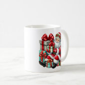 Weihnachtsmann-Kaffeetasse Kaffeetasse (VorderseiteRechts)