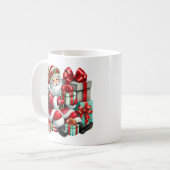 Weihnachtsmann-Kaffeetasse Kaffeetasse (Vorderseite Links)