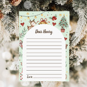 Weihnachtsmann-Kapsel - Karte