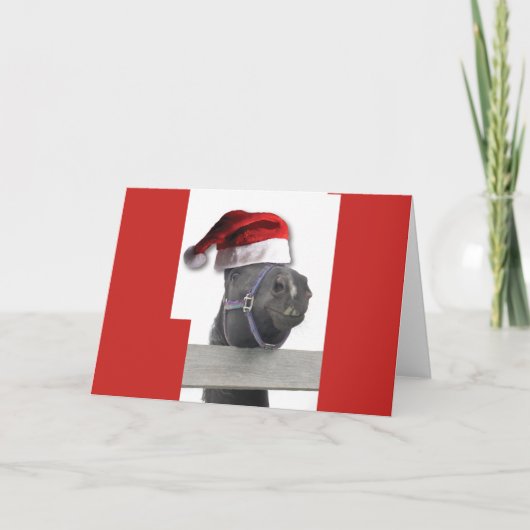 Weihnachtsmann Karte (Vorderseite)