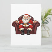 Weihnachtsmann Karte (Stehend Vorderseite)