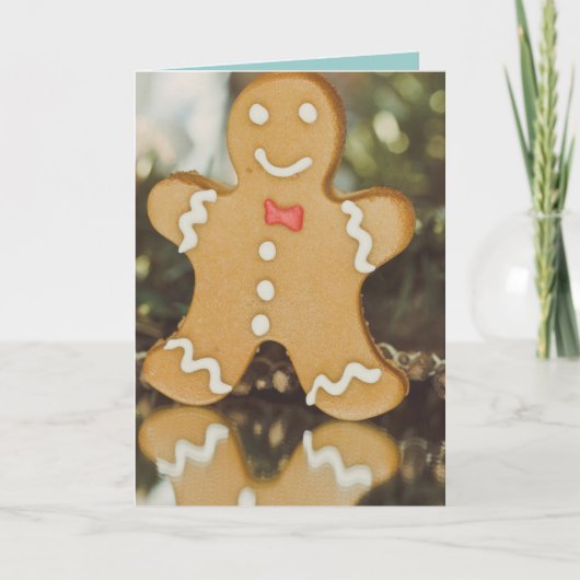 Weihnachtsmann Karte (Vorderseite)