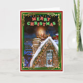 Weihnachtsmann Karte (Vorderseite)