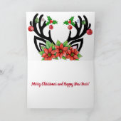 Weihnachtsmann Karte (Innenseite)