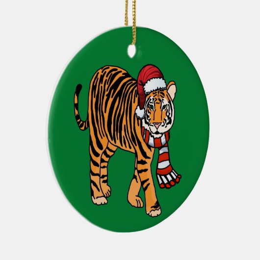 Weihnachtsmann Keramik Ornament (Rechts)