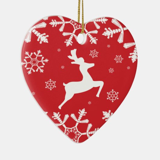 Weihnachtsmann Keramik Ornament (Rechts)