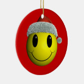 Weihnachtsmann Keramik Ornament (Rechts)